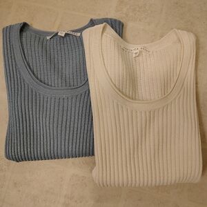 Veronica Beard Dany Scoop Neck (Set Of 2)